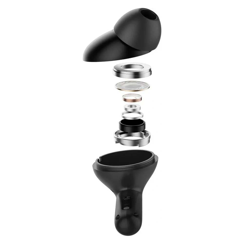 Bezprzewodowe słuchawki dokanałowe Spigen SA2400 ANC In-ear Earphone Black Bezprzewodowe słuchawki dokanałowe Spigen SA2400 ANC In-ear Earphone Black