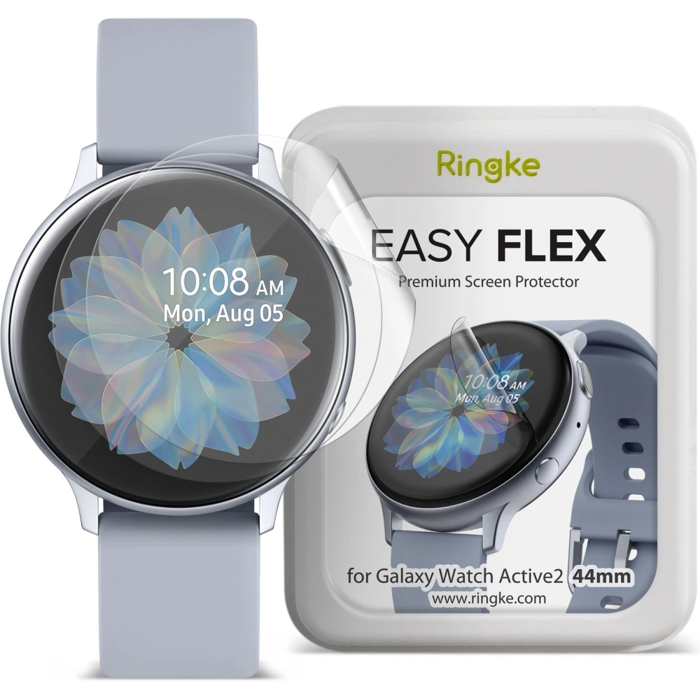 Hurtownia GSM - Antibakteriální fólie Ringke Easy Flex Samsung Galaxy Watch Active 2 (44mm) [3 PACK] - RGK1218 - {ean13} - Hurt