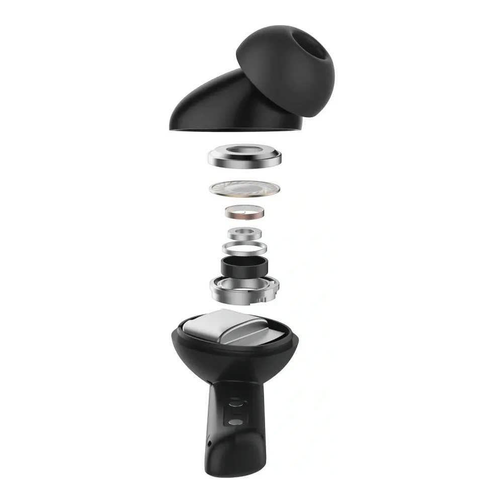 Bezprzewodowe słuchawki dokanałowe Spigen SA2402 ANC Pro In-ear Earphone Black