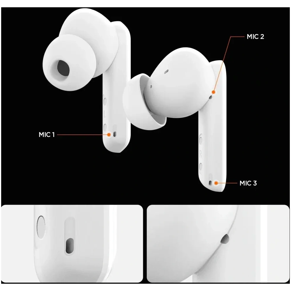 Bezprzewodowe słuchawki dokanałowe Spigen SA2402 ANC Pro In-ear Earphone Black