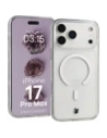 Etui z pierścieniem magnetycznym Bizon Case CrystalO Magnetic do Apple iPhone 17 Pro Max przezroczyste