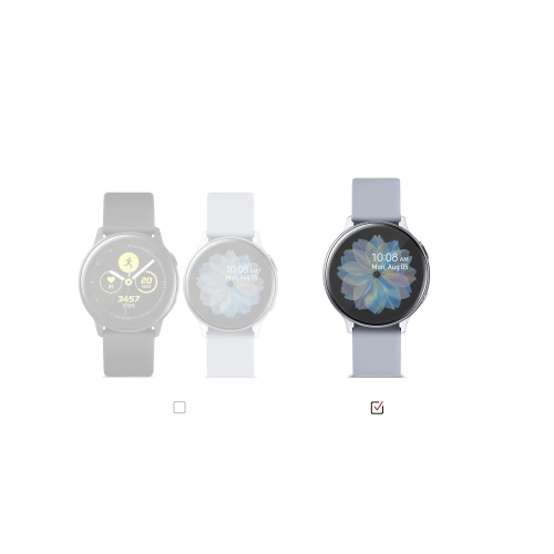 Antybakteryjna folia Samsung Galaxy Watch Active 2 (44mm) - Ringke Easy Flex - Home Screen