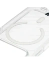 Etui z pierścieniem magnetycznym Bizon Case CrystalO Magnetic do Apple iPhone 17 Pro przezroczyste