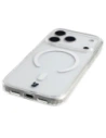 Etui z pierścieniem magnetycznym Bizon Case CrystalO Magnetic do Apple iPhone 17 Pro przezroczyste