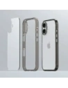 Etui Bizon Case Halo do Apple iPhone 17 przydymione-czarne