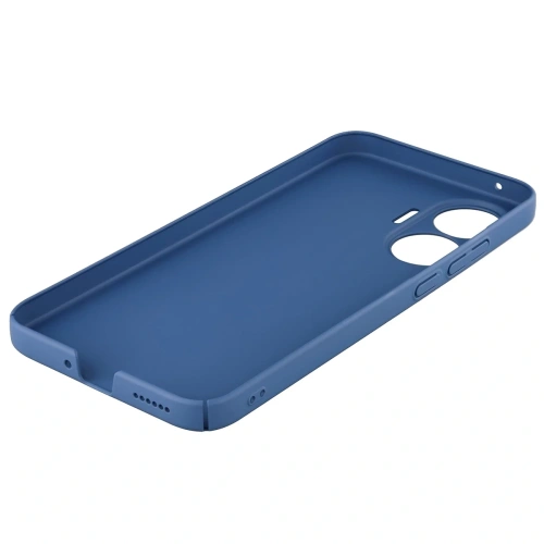Etui Bizon Case Łupka do Xiaomi POCO F7 niebieskie