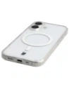 Etui z pierścieniem magnetycznym Bizon Case CrystalO Magnetic do Apple iPhone 17 przezroczyste