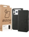 Etui z klapką Bizon Case Pocket do Apple iPhone 17 Pro czarne