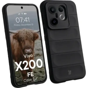 Pancerne etui Bizon Case Tur do Vivo X200 FE czarne