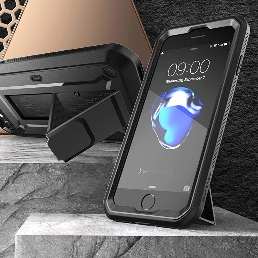 Hurtownia GSM - Etui Supcase Unicorn Beetle Pro Apple iPhone SE 2022/SE 2020/8/7 Black - SPC105BLK - {ean13} - Hurt