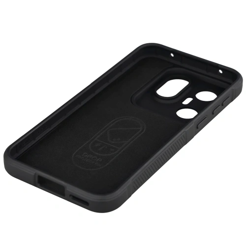 Pancerne etui Bizon Case Tur do Vivo X200 FE czarne