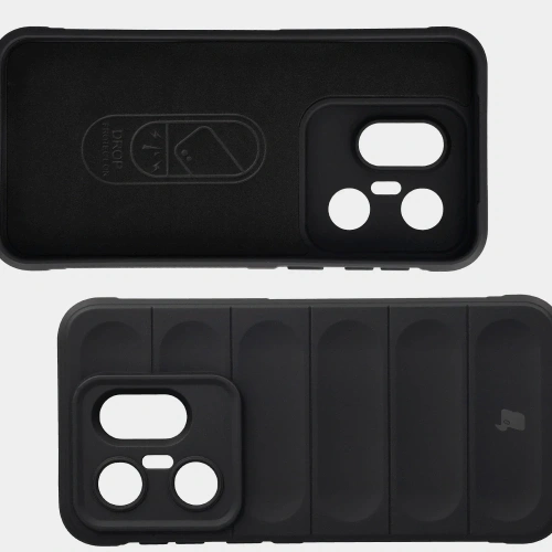 Pancerne etui Bizon Case Tur do Vivo X200 FE czarne