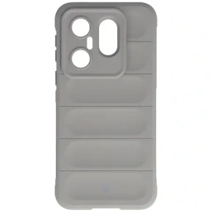 Pancerne etui Bizon Case Tur do Vivo X200 FE jasnoszare