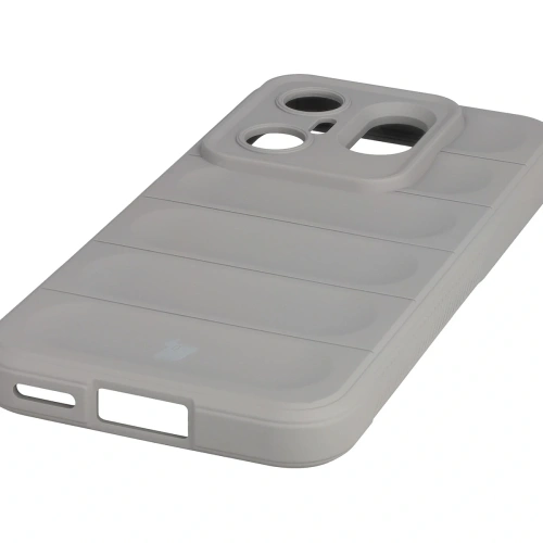 Pancerne etui Bizon Case Tur do Vivo X200 FE jasnoszare