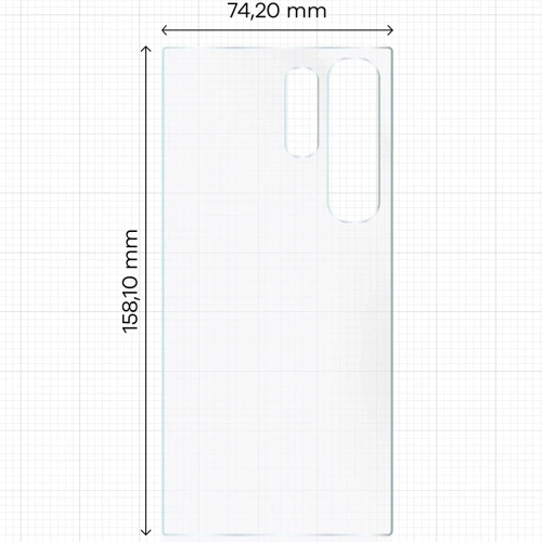 Folia hydrożelowa na tył Bizon Glass Hydrogel do Samsung Galaxy S24 Ultra