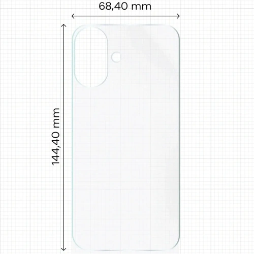 Folia hydrożelowa na tył Bizon Glass Hydrogel do Apple iPhone 16