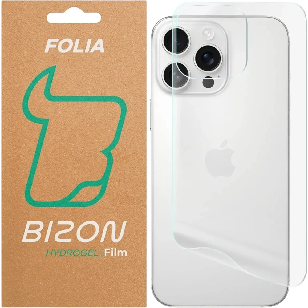 Folia hydrożelowa na tył Bizon Glass Hydrogel do Apple iPhone 16 Pro Max