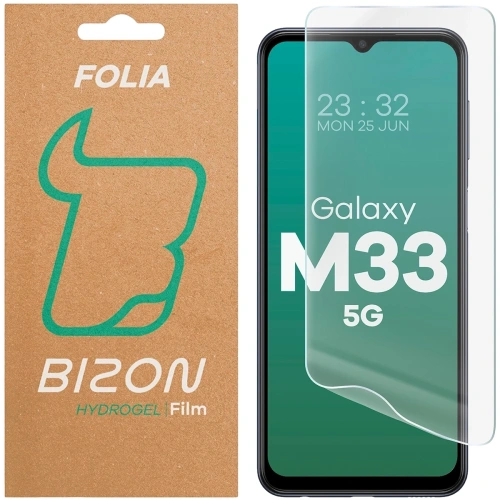 Folia hydrożelowa na ekran Bizon Glass Hydrogel Front do Samsung Galaxy M33 5G