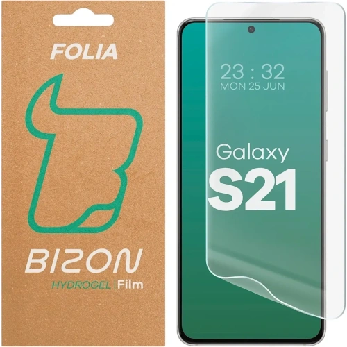 Folia hydrożelowa na ekran Bizon Glass Hydrogel Front do Samsung Galaxy S21
