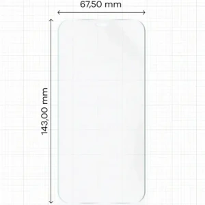 Folia hydrożelowa na ekran Bizon Glass Hydrogel Front do Apple iPhone 12 / 12 Pro