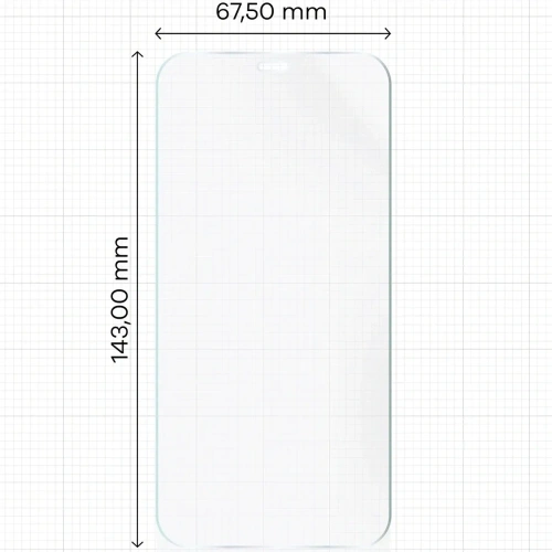 Folia hydrożelowa na ekran Bizon Glass Hydrogel Front do Apple iPhone 12 / 12 Pro