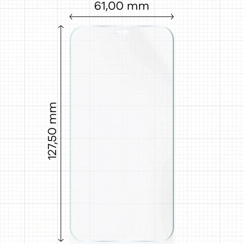 Folia hydrożelowa na ekran Bizon Glass Hydrogel Front do Apple iPhone 12 Mini