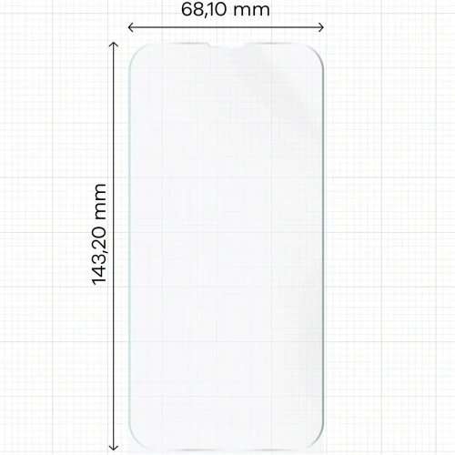 Folia hydrożelowa na ekran Bizon Glass Hydrogel Front do Apple iPhone 16e / 14 / 13 Pro / 13