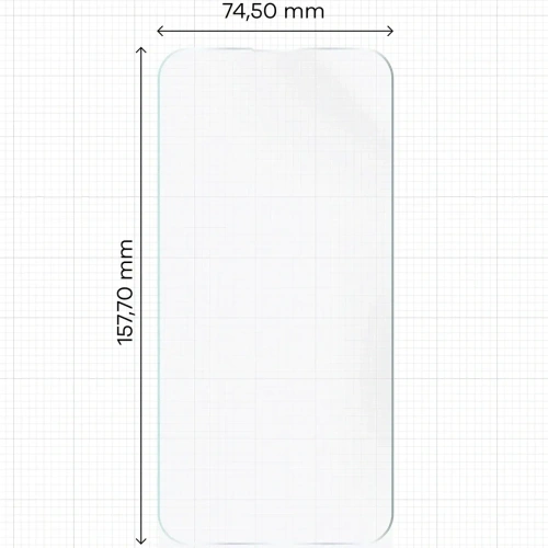 Folia hydrożelowa na ekran Bizon Glass Hydrogel Front do Apple iPhone 14 Pro Max