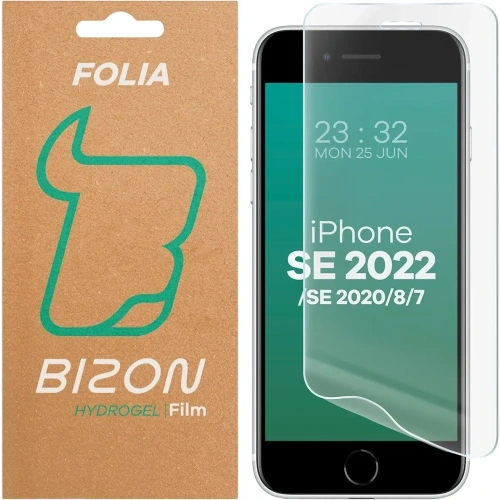 Folia hydrożelowa na ekran Bizon Glass Hydrogel Front do Apple iPhone SE 2022 / 2020 / 8 / 7
