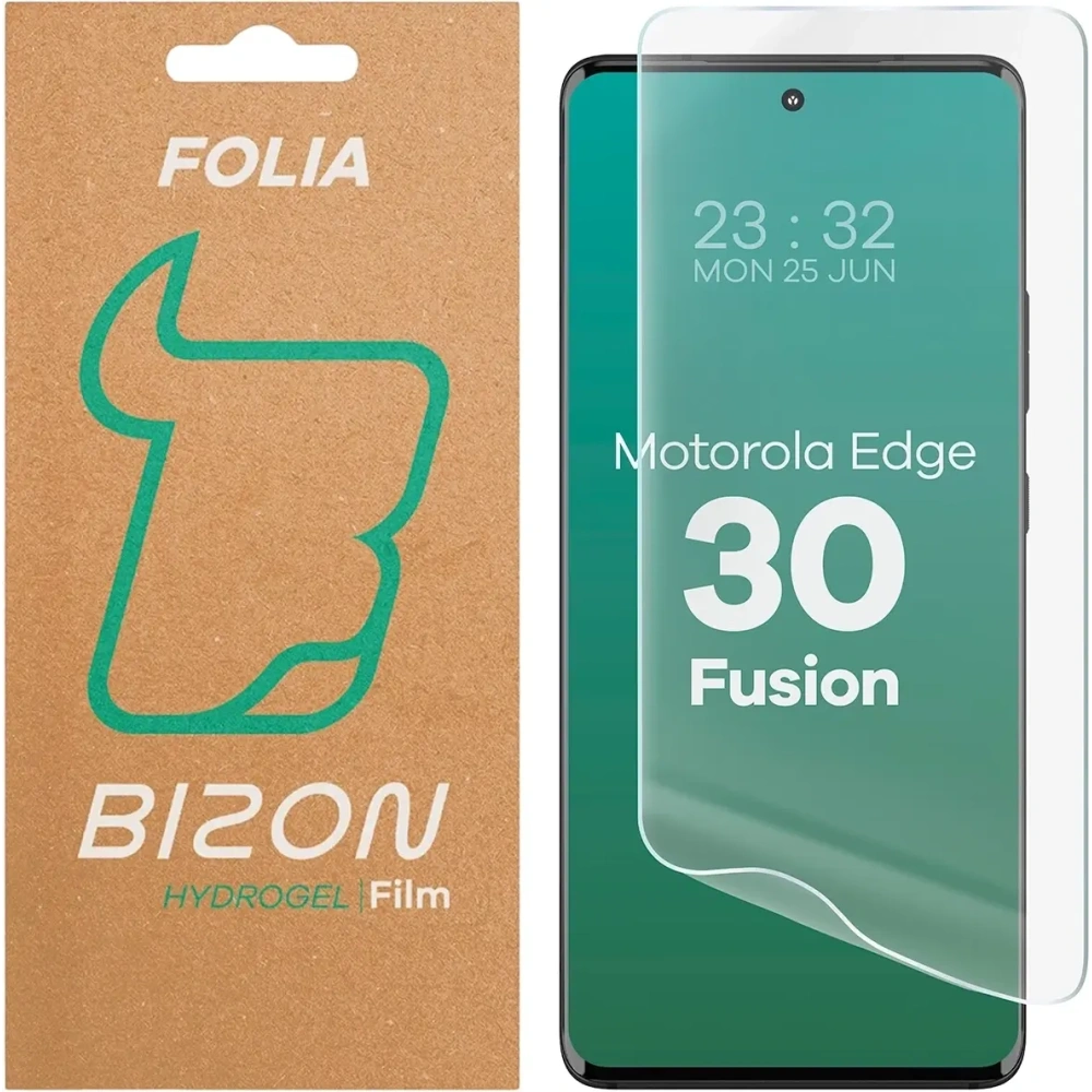 Folia hydrożelowa na ekran Bizon Glass Hydrogel Front do Motorola Edge 30 Fusion