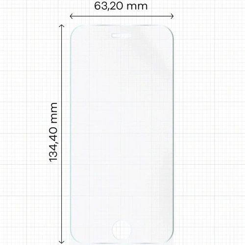Folia hydrożelowa na ekran Bizon Glass Hydrogel Front do Apple iPhone SE 2022 / 2020 / 8 / 7