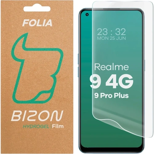 Folia hydrożelowa na ekran Bizon Glass Hydrogel Front do Realme 9 Pro Plus / Realme 9 4G