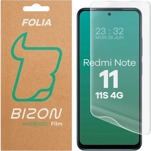 Folia hydrożelowa na ekran Bizon Glass Hydrogel Front do Xiaomi Redmi Note 11 / 11S 4G