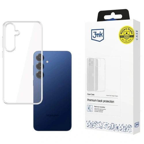 Etui 3MK Clear Case do Samsung Galaxy S25 FE