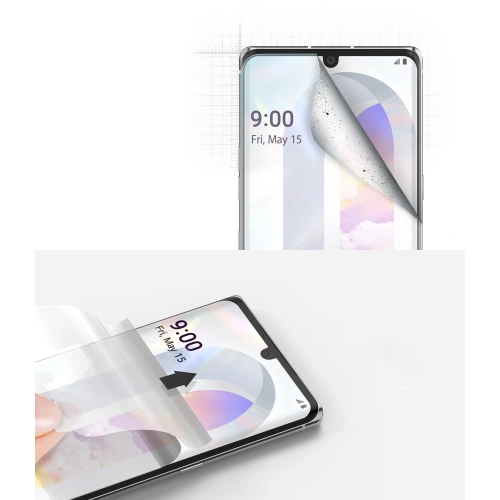 Folia hydrożelowa Ringke Dual Easy Wing Full Cover LG Velvet [2 PACK]