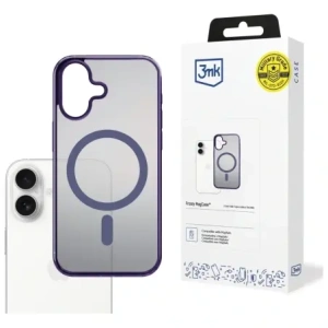 Etui 3MK Frosty MagCase do Apple iPhone 17 fioletowy