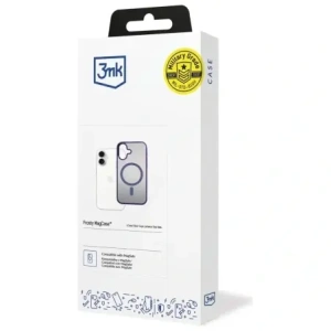 Etui 3MK Frosty MagCase do Apple iPhone 17 fioletowy