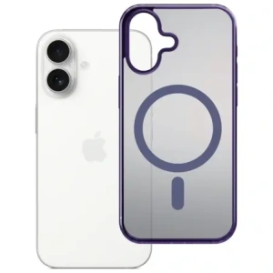 Etui 3MK Frosty MagCase do Apple iPhone 17 fioletowy