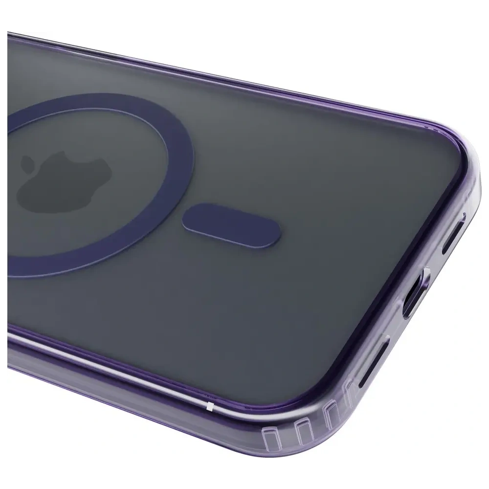 Etui 3MK Frosty MagCase do Apple iPhone 17 fioletowy