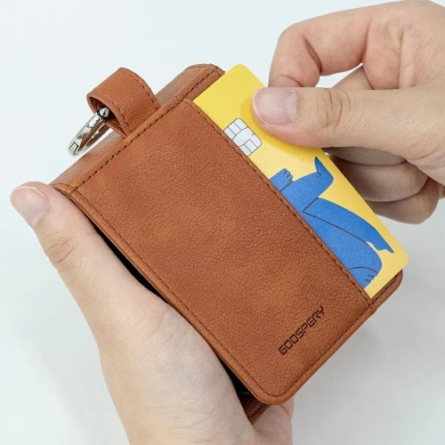 Etui Mercury Basic Diary do Samsung Galaxy Z Flip7 jasnobrązowy