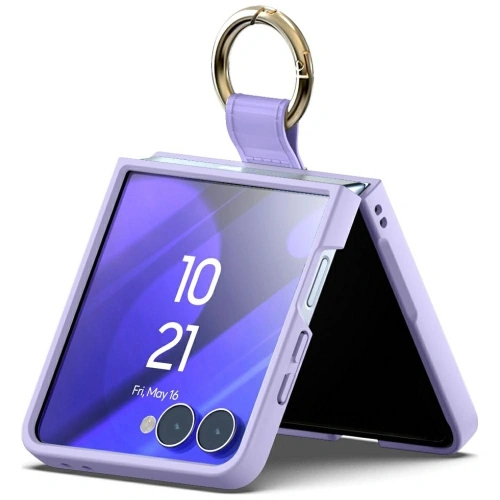 Etui Mercury Gold Ring do Samsung Galaxy Z Flip7 liliowy fiolet