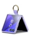 Etui Mercury Gold Ring do Samsung Galaxy Z Flip7 liliowy fiolet