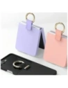 Etui Mercury Gold Ring do Samsung Galaxy Z Flip7 liliowy fiolet