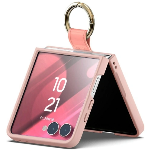 Etui Mercury Gold Ring do Samsung Galaxy Z Flip7 różowy