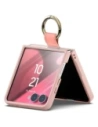 Etui Mercury Gold Ring do Samsung Galaxy Z Flip7 różowy