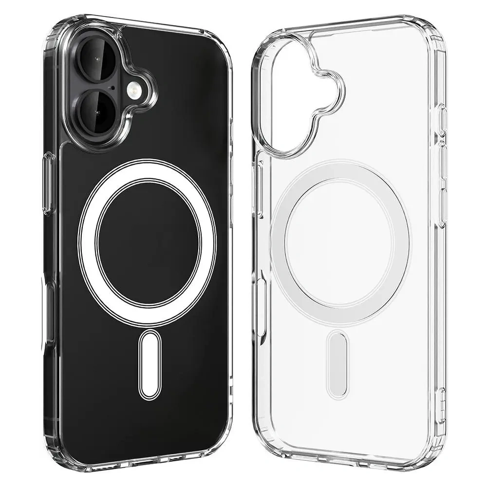 Etui Mercury Jelhard MagSafe do Apple iPhone 17 przezroczysty