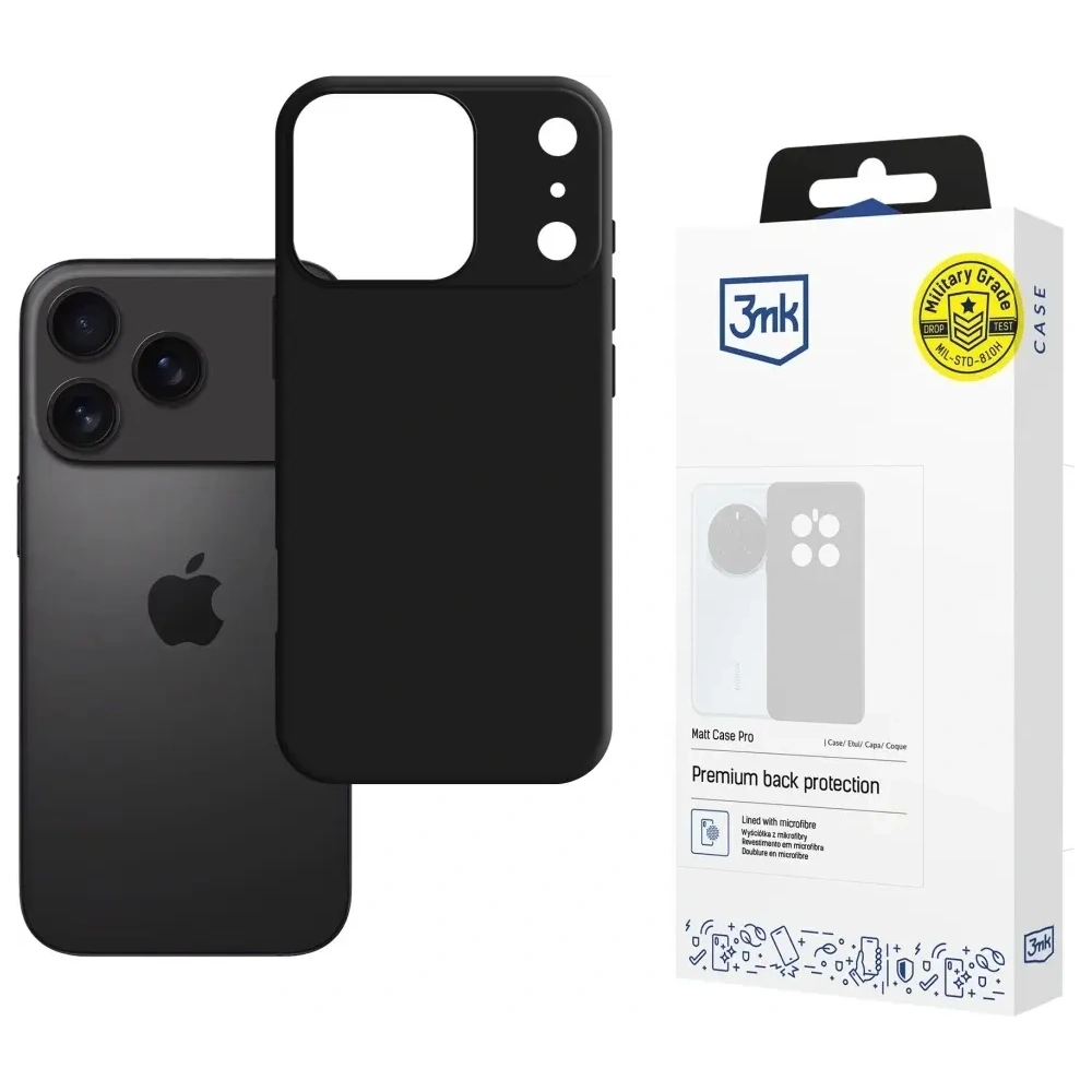 Etui 3MK Matt Case Pro do Apple iPhone 17 Pro Max