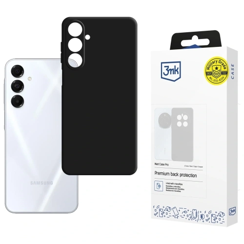 Etui 3MK Matt Case Pro do Samsung Galaxy A17 5G czarny