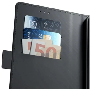 Etui 3MK Wallet Case do Samsung Galaxy S25 FE czarny