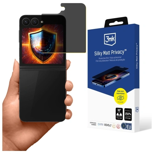 Folia prywatyzująca 3MK Silky Matt Privacy do Samsung Galaxy Z Flip6 / Flip7 FE